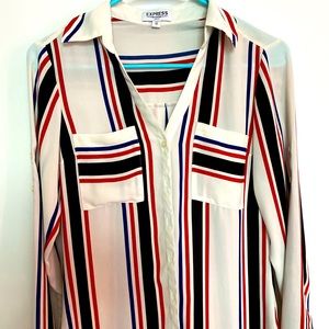 Portofino Slim Fit Button Up Express Dress Shirt